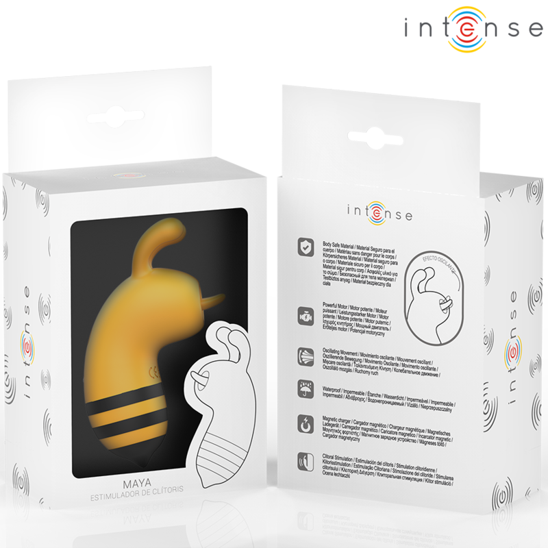 INTENSE - MAYA STIMULATOR WITH 360º ROTATING TONGUE