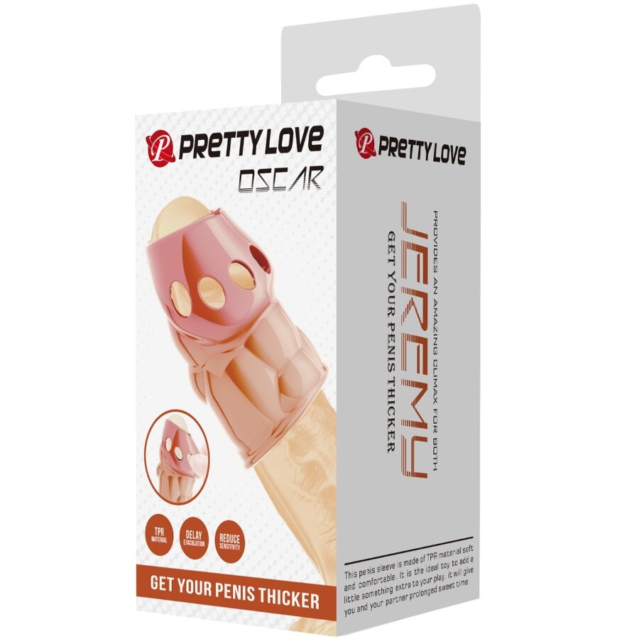 PRETTY LOVE - OSCAR PENIS THICKER PINK