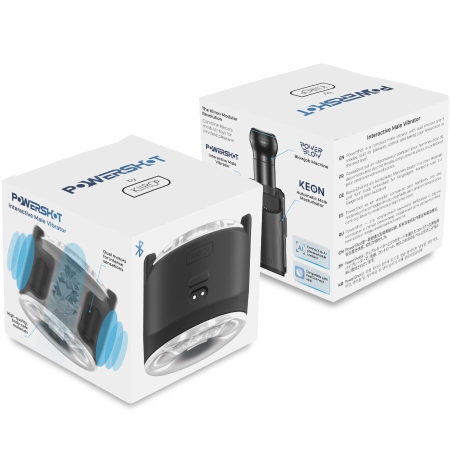 KIIROO - POWERSHOT MALE POCKET VIBRATOR
