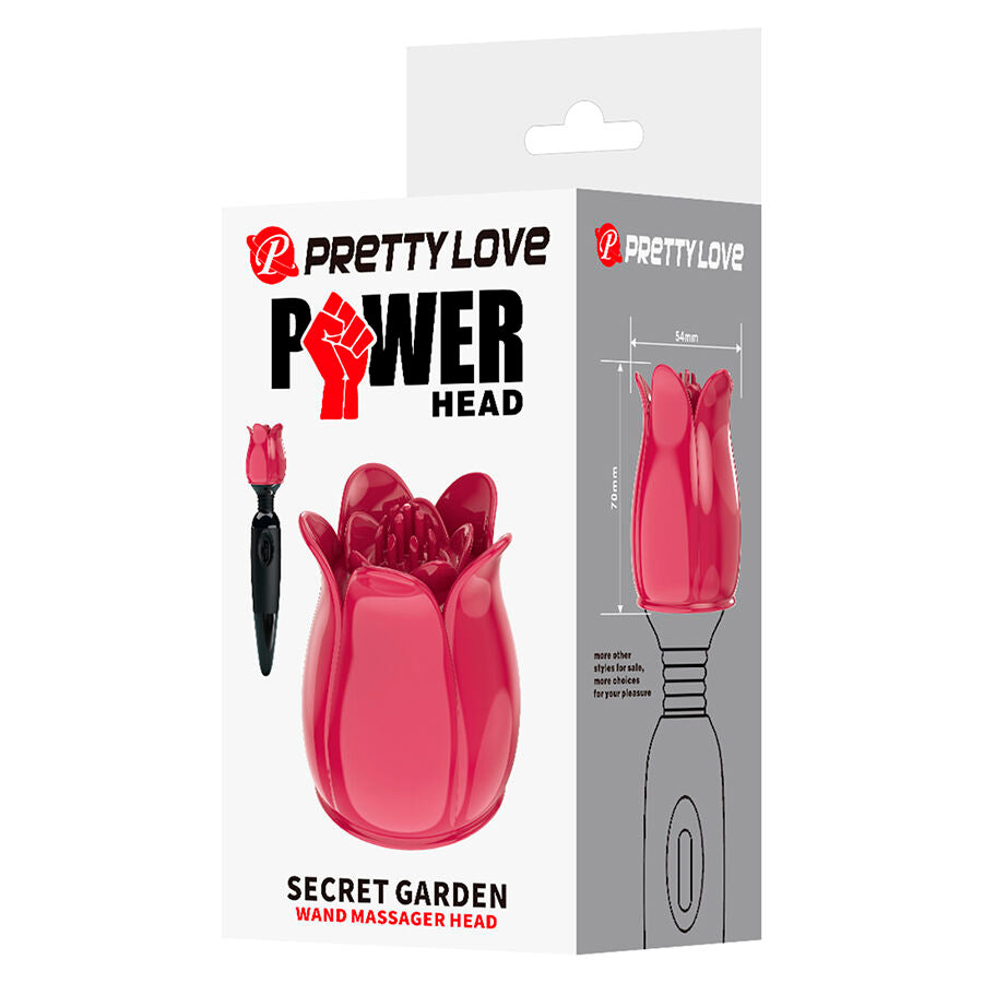 PRETTY LOVE - SECRET GARDEN PINK MASSAGE HEAD