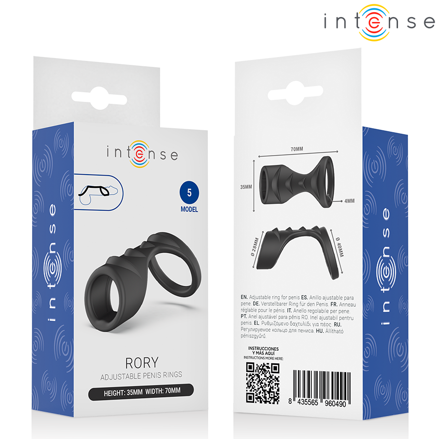INTENSE - RORY ADJUSTABLE PENIS RING MODEL 5