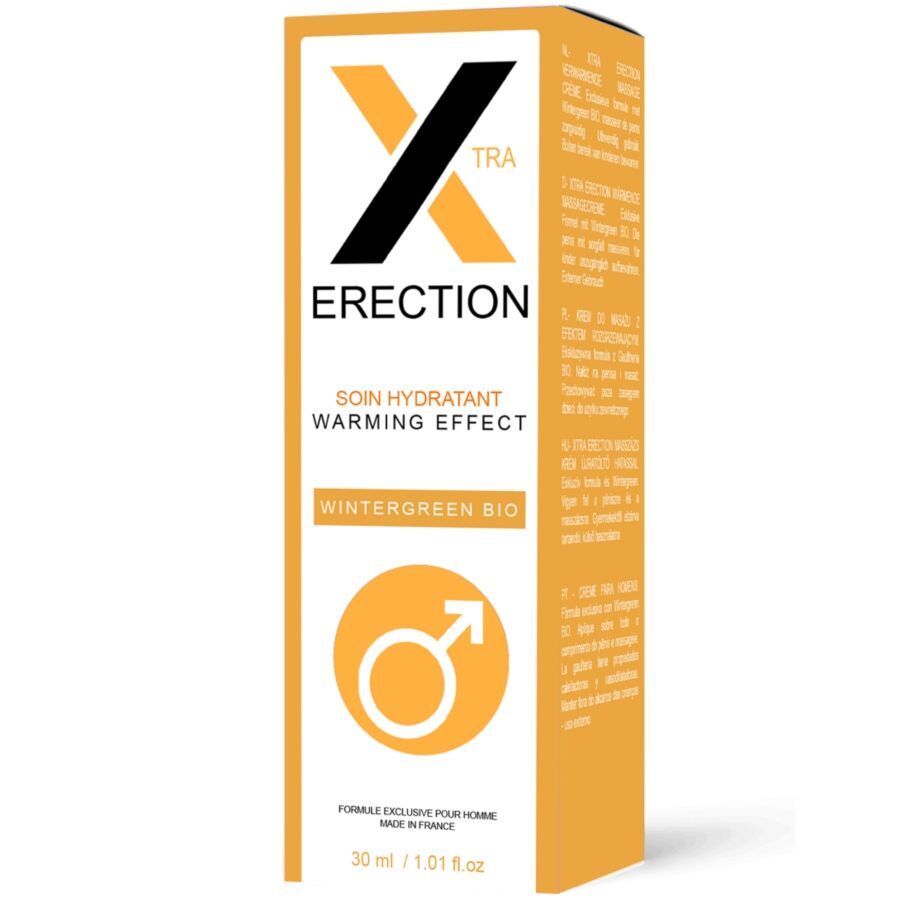 RUF - X ERECTION HEAT EFFECT ERECTION CREAM 30 ML