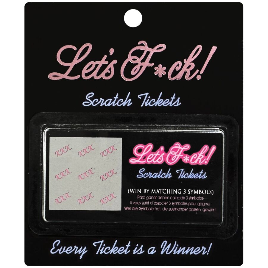 KHEPER GAMES - LET’S F*CK! SCRATCH TICKETS