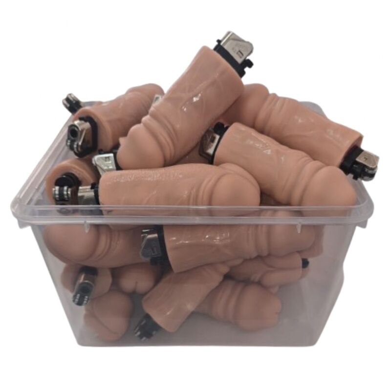 DIABLO PICANTE - JAR OF 30 MEAT PENIS LIGHTERS