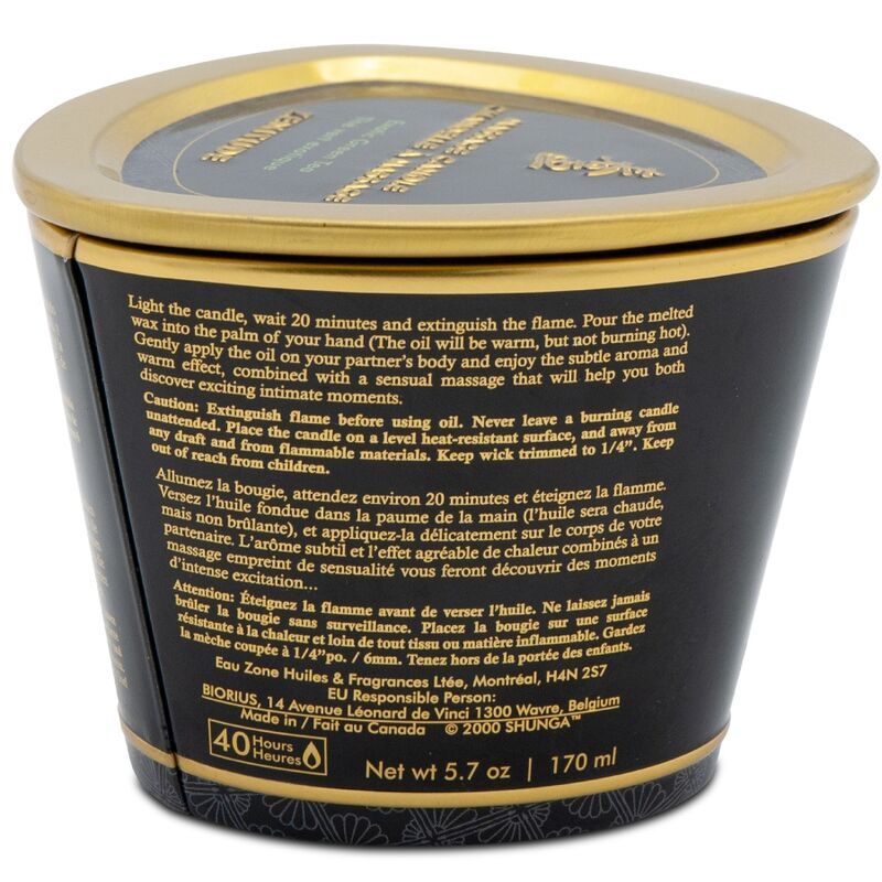 SHUNGA - MASSAGE CANDLE LAVANDER 170 ML