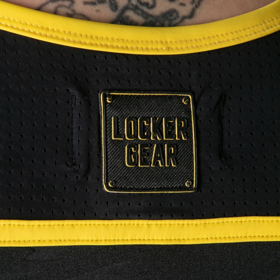 LOCKER GEAR - PEŁNY DOSTĘP WOJSKOWY, ŻÓŁTY TANKTOP L