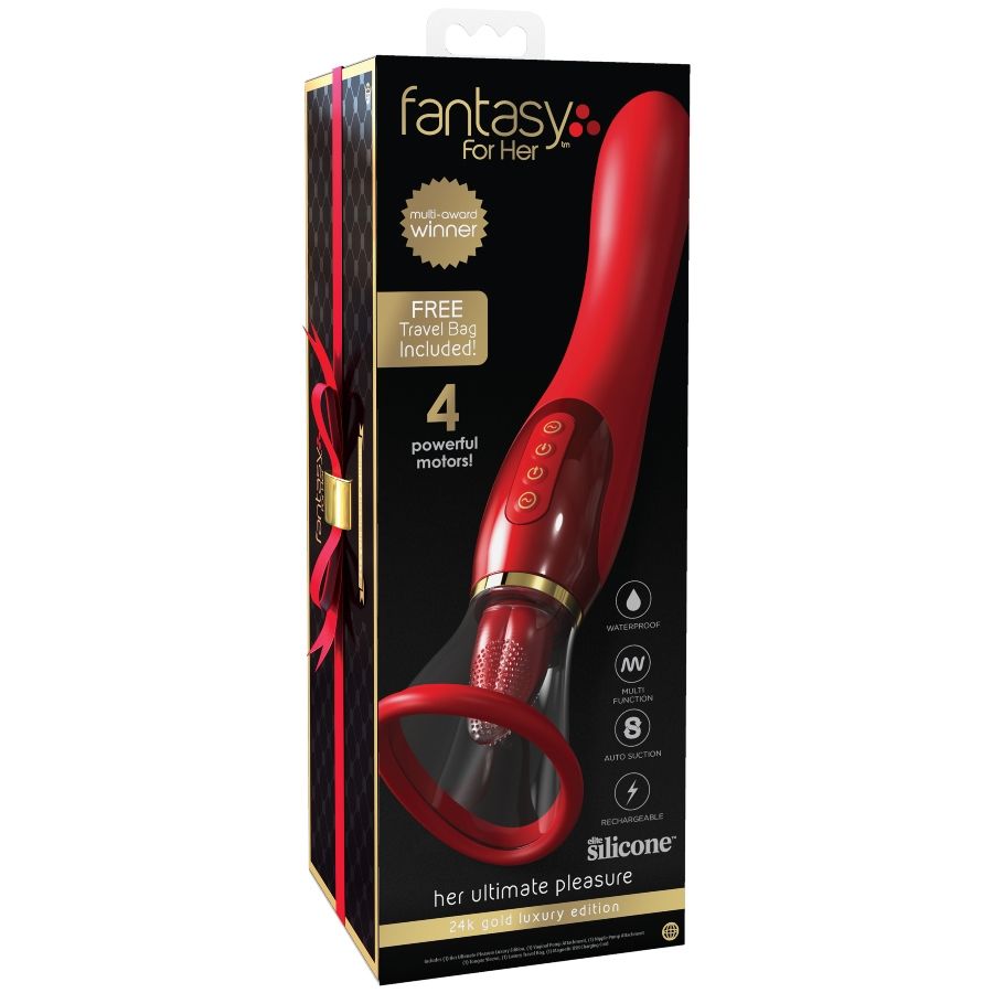 FANTASY FOR HER - ULTIMATE PLEASURE 24K GOLD LUXURY EDITION