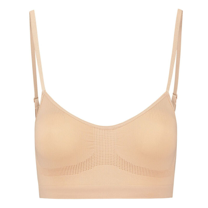 BYE-BRA - MEDIUM CONTROL BRA SEAMLESS BEIGE SIZE XXL