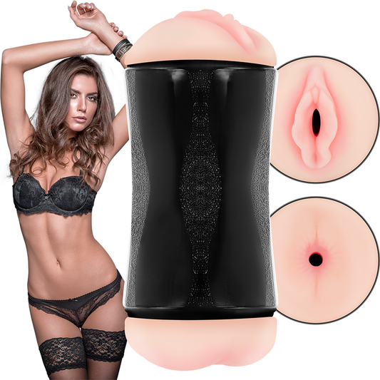 JAMYJOB - NAJLEPSZY MASTURBATOR Z PODWOJNYMI DZIURAMI - POCHWA I ODBYT