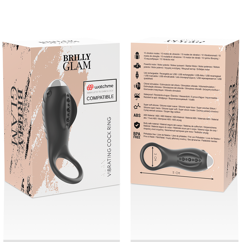 BRILLY GLAM - ALAN RING + WATCHME REMOTE CONTROL
