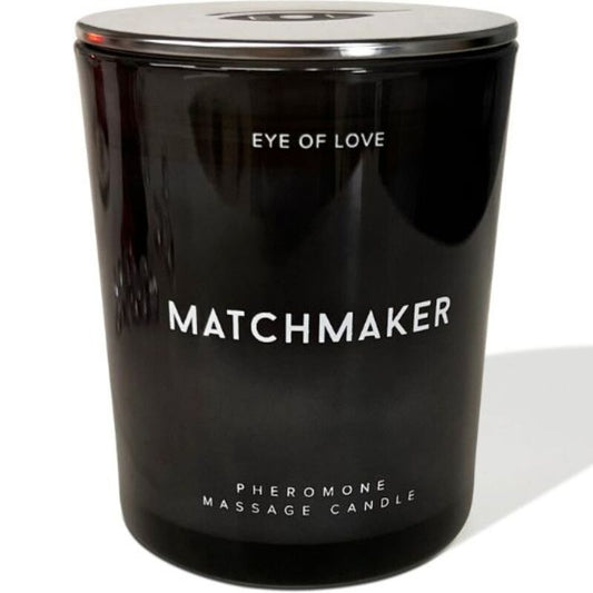 EYE OF LOVE - MATCHMAKER ZWARTE DIAMANT MASSAGEKAARS VOOR HEM 150 ML