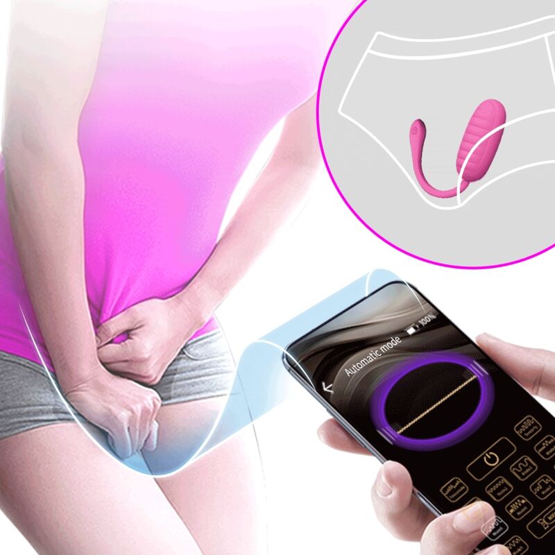 PRETTY LOVE - CATALINA PINK RECHARGEABLE VIBRATING EGG FREE APP