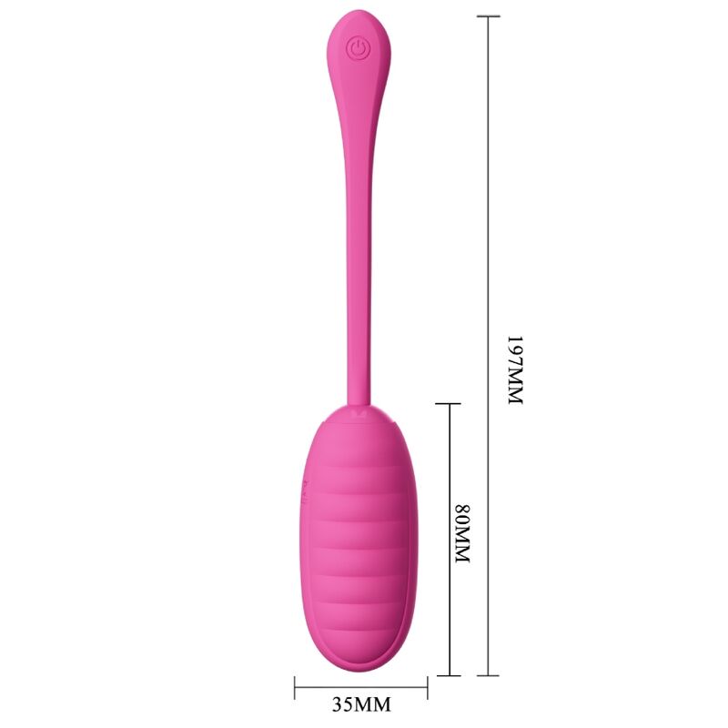 PRETTY LOVE - CATALINA PINK RECHARGEABLE VIBRATING EGG FREE APP