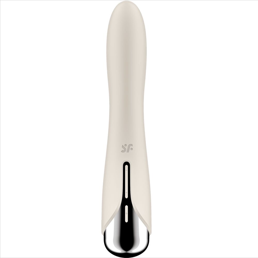 SATISFYER - SPINNING VIBE 1 G-SPOT BEIGE ROTATOR VIBRATOR