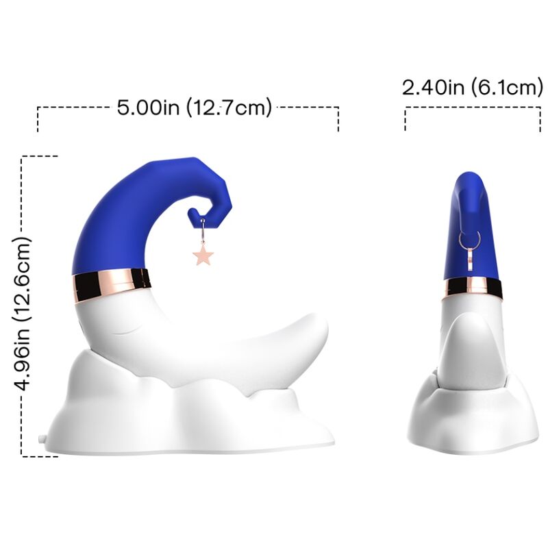 ARMONY - SWEETMOON CLITORIS & G-SPOT SUCTION BLUE