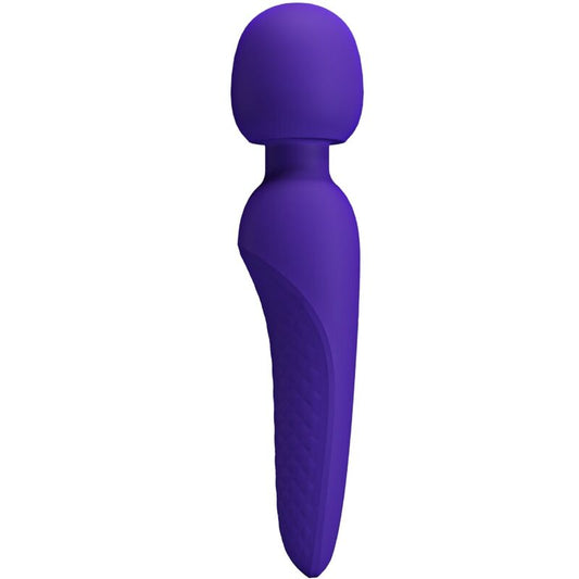 PRETTY LOVE - MEREDITH MASSAGER 12 TRYBÓW WIBRACJI FIOLETOWY