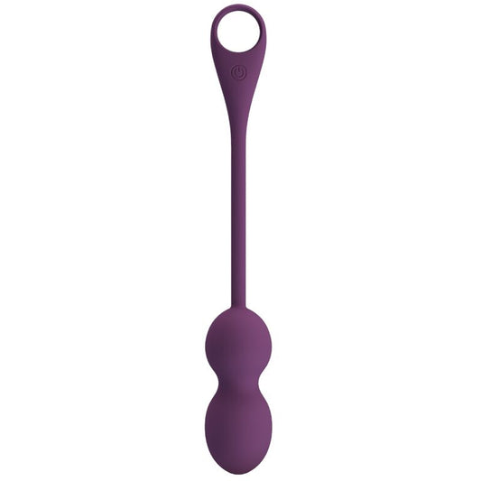 PRETTY LOVE - PILOT ZDALNEGO STEROWANIA APLIKACJA ELVIRA KEGEL BALLS FIOLETOWY