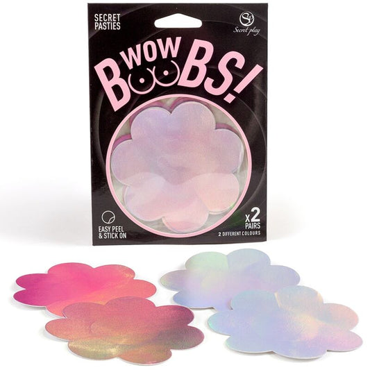 SECRET PLAY - WOW BOOBS! BLOMNIPPELSKYDD