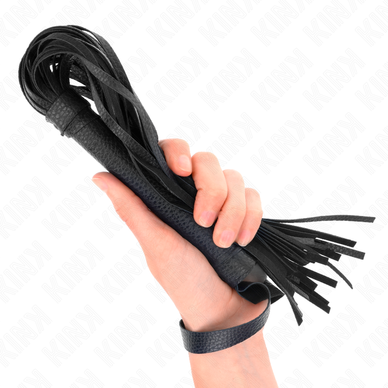 KINK - DARK BLUE BLACK WHIP 43.5 CM