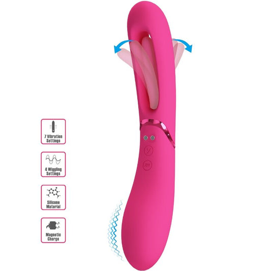 ROMANCE - LEXIE WIBRATOR PUNKTU G 7 WIBRACJI RÓŻOWY