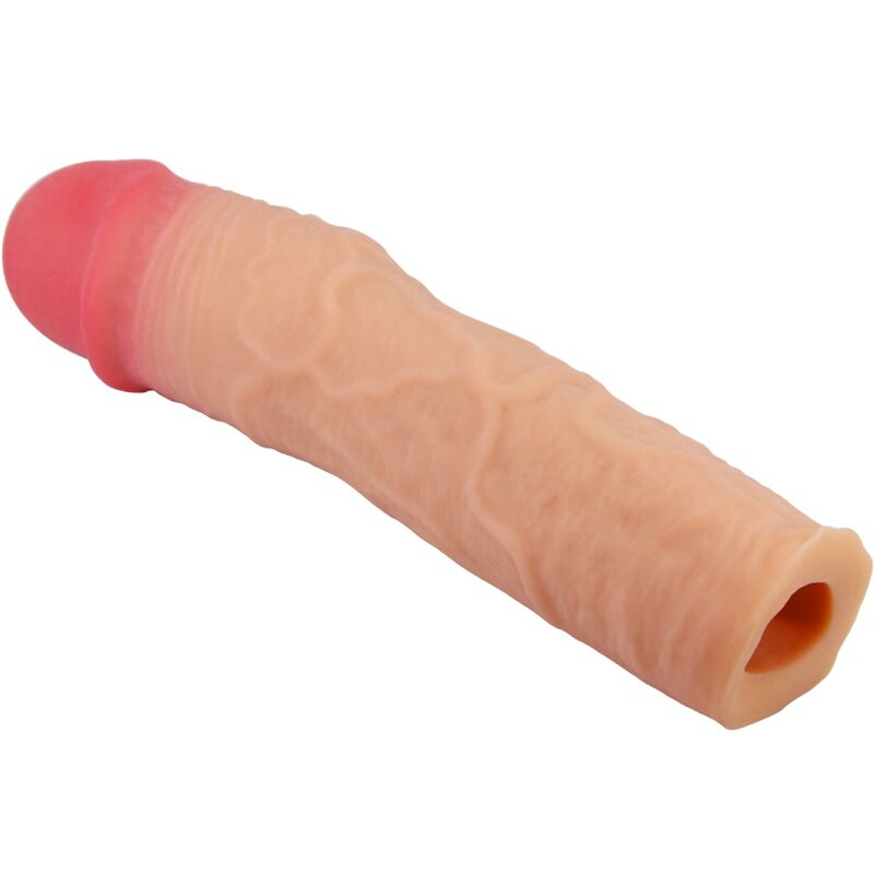 PRETTY LOVE - STEVENSON PENIS SLEEVE WITH 7.6 CM EXTENSION FLESH