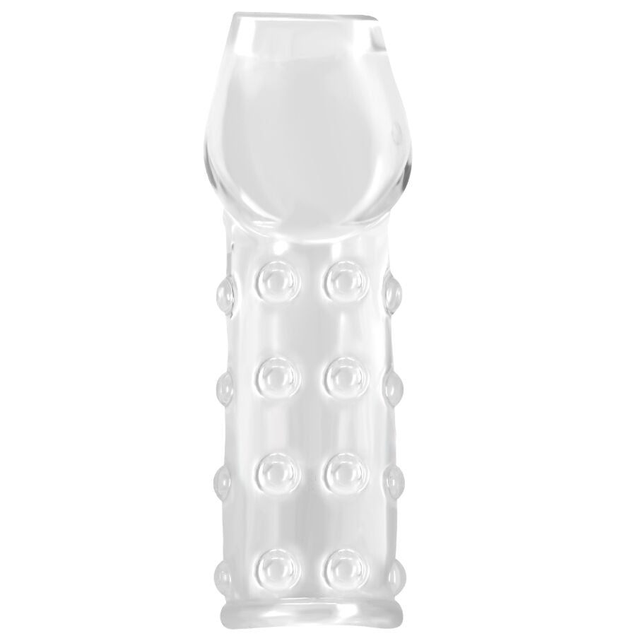 PRETTY LOVE - TIGHT AND VOLUMIZING PENIS SLEEVE TRANSPARENT