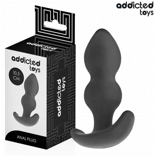 ADDICTED TOYS - ANALPLUGG SILIKON STORLEK S 10,3 CM