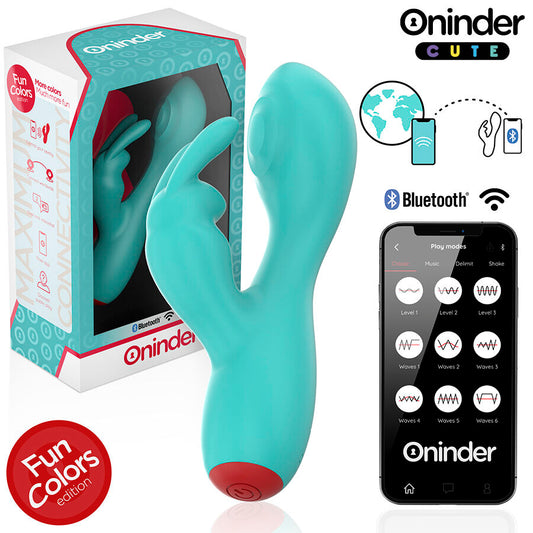 ONINDER CUTE - LOVE BUNNY WIBRATOR DO ŁECHTACZKI PUNKTU G - BEZPŁATNA APLIKACJA NA CAŁY ŚWIAT
