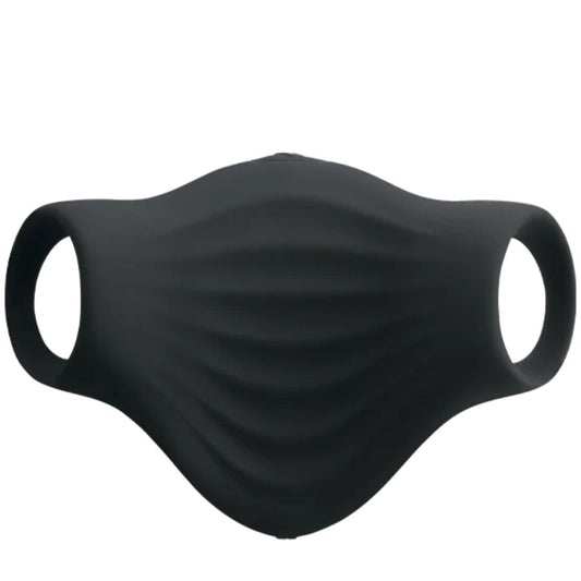 ROCKS- OFF - PALM BLACK FLEXIBLE VIBRATOR MASTURBATOR
