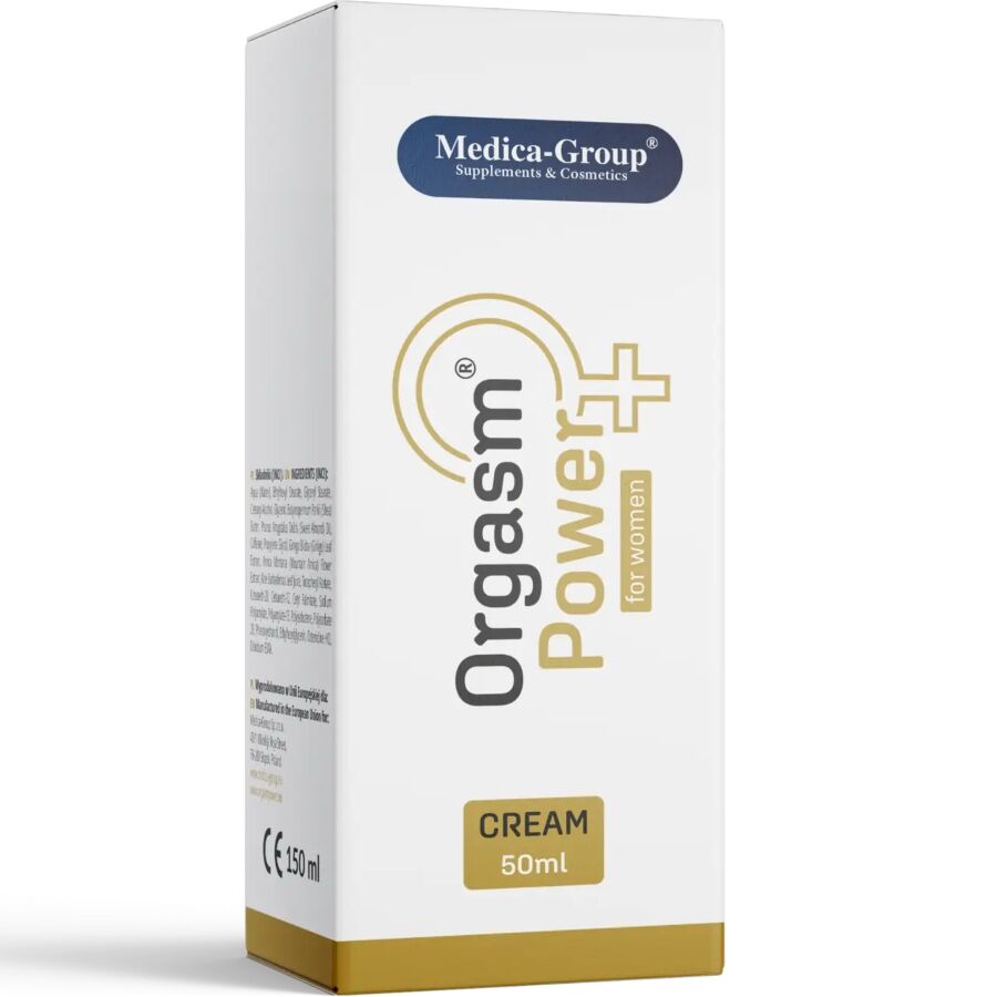 MEDICA GROUP - ORGASM POWER INTIMATE CREAM FOR WOMEN 50 ML