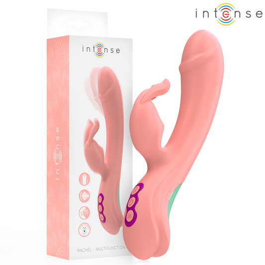 INTENSE - RACHEL RABBIT WIBRATOR 5 WIBRACJI RÓŻOWY