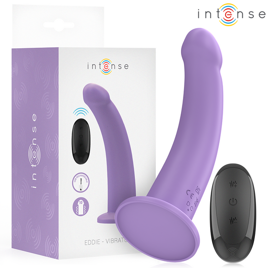 INTENSE - EDDIE WIBRATOR 17,5 CM 10 WIBRACJI FIOLETOWY PILOT