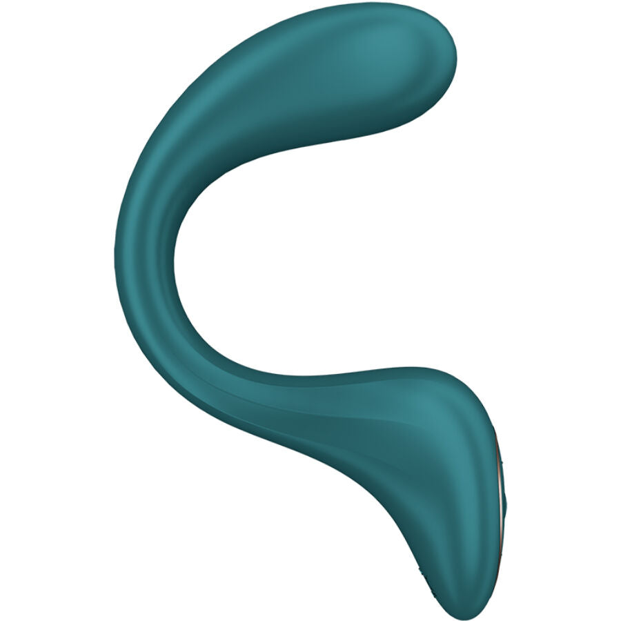 SATISFYER - G FOR GODDESS 2 RABBIT VIBRATOR BOTTLE GREEN