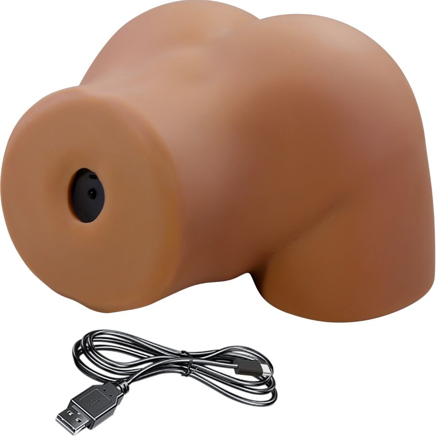 CRAZY BULL - SOPHIA REALISTIC FEMALE BUTT VIBRATOR AND SUCKER WITH SOUND 5.5 KG