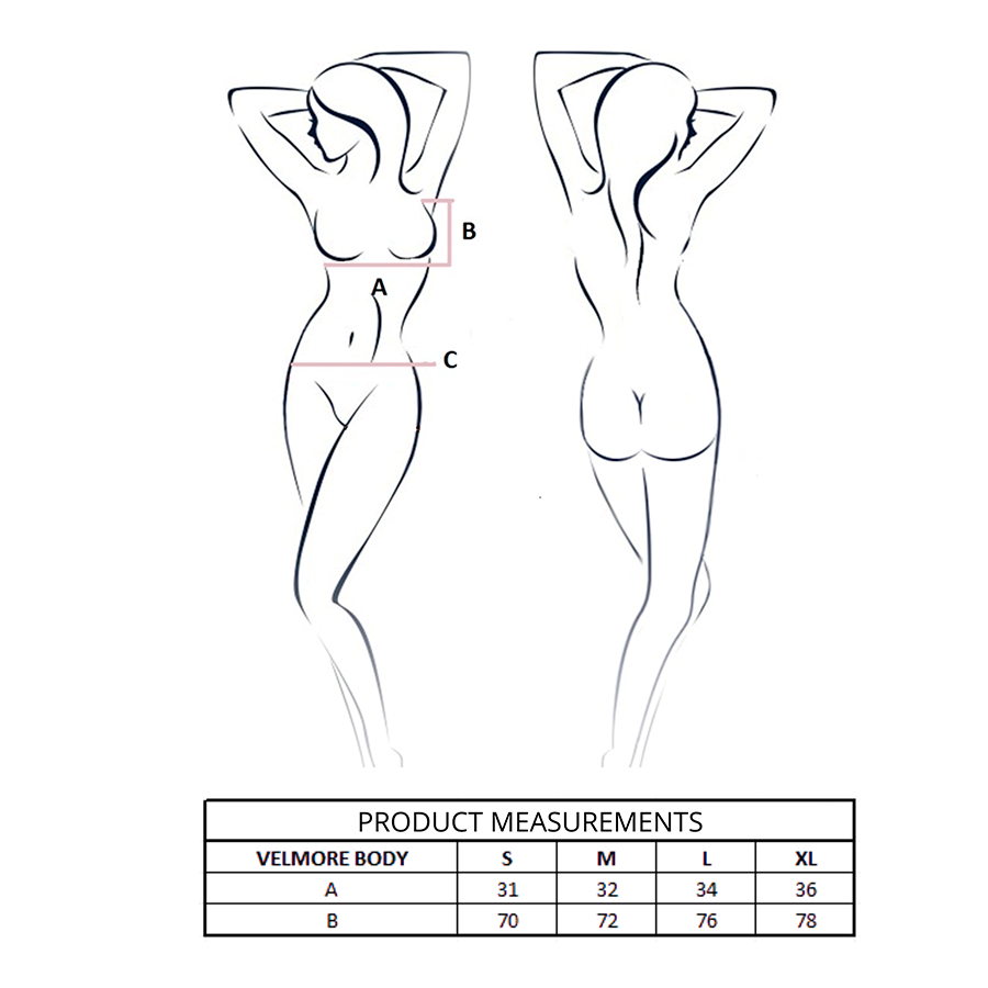 PASSION - VELMORE BODY BLACK L/XL