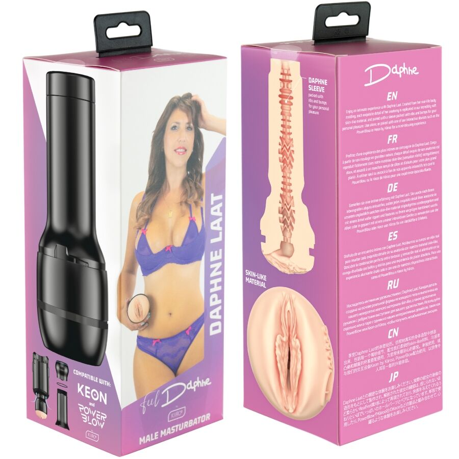 KIIROO - FEEL DAPHNE LAAT STARS COLLECTION STROKERS POWERBLOW COMPATIBLE
