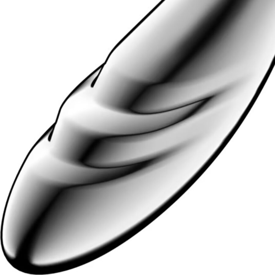 SATISFYER - PURE GRAVITY 3 STAINLESS STEEL DOUBLE-ENDED DILDO