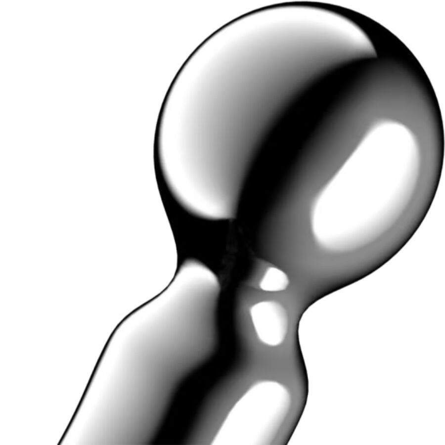 SATISFYER - STAR FORCE 2 STAINLESS STEEL DOUBLE-ENDED DILDO