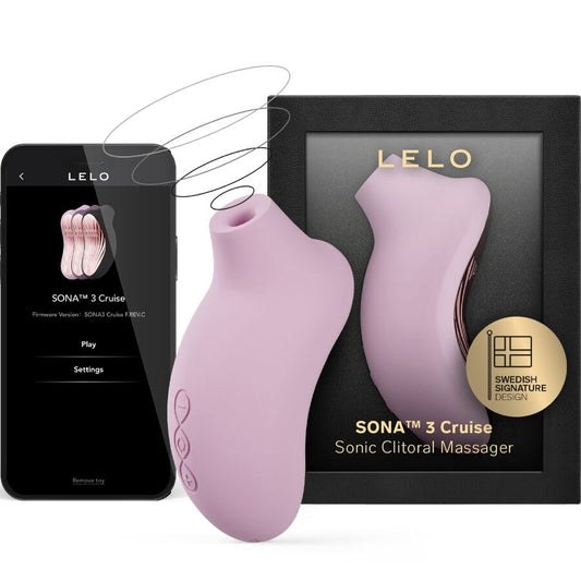 LELO - SONA 3 CRUISE SONIC CLITORAL MASSAGER SOFT RÓŻOWY