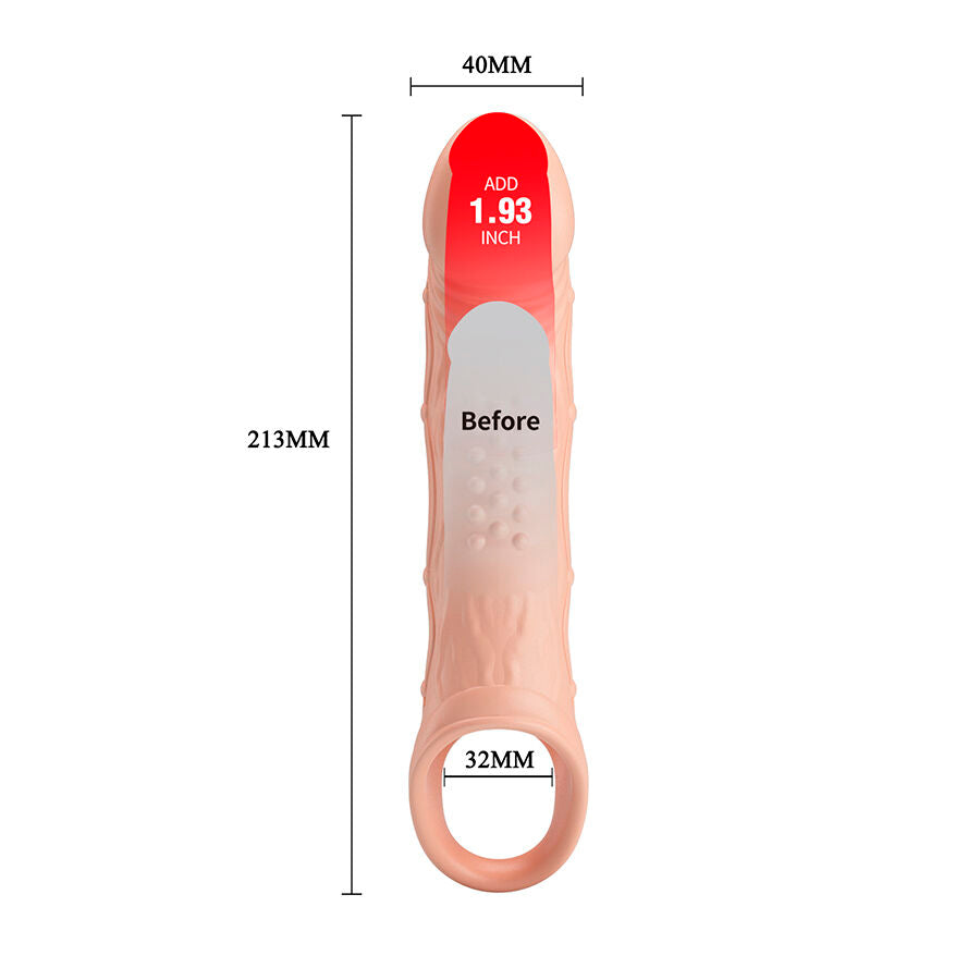 PRETTY LOVE - BRAD VIBRATING PENIS SLEEVE