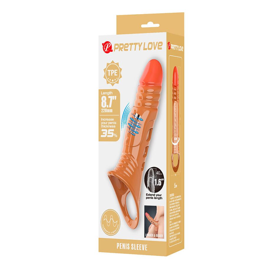 PRETTY LOVE - VIBRATING PENIS SLEEVE