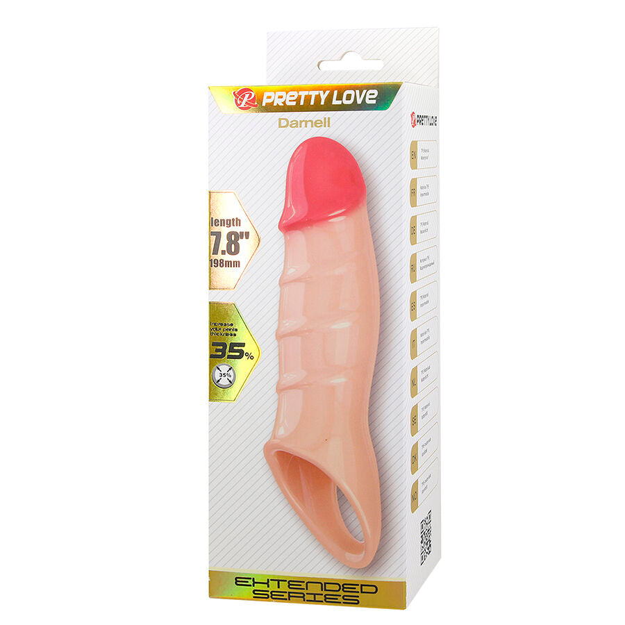 PRETTY LOVE - DARNELL REALISTIC EFFECT PENIS COVER