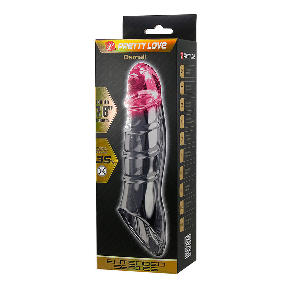 PRETTY LOVE - DARNELL TRANSPARENT EFFECT PENIS COVER