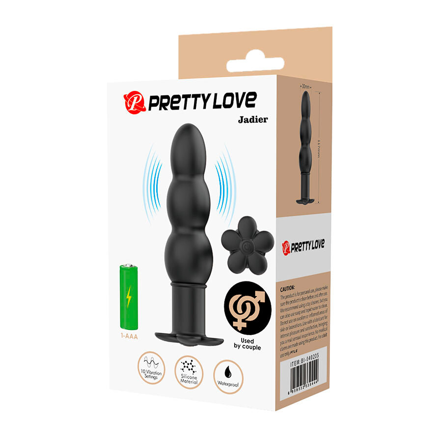 PRETTY LOVE - JADIER VIBRATING ANAL PLUG