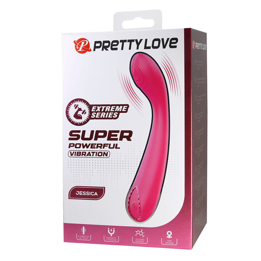 PRETTY LOVE - JESSICA HIGH POWER PINK VIBRATOR