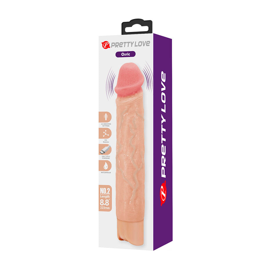 PRETTY LOVE - OSRIC FLEXIBLE REALISTIC VIBRATOR
