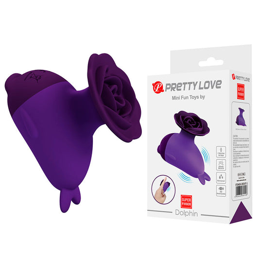 PRETTY LOVE - DOLPHIN MINI WIBRATOR Z KLIPSEM