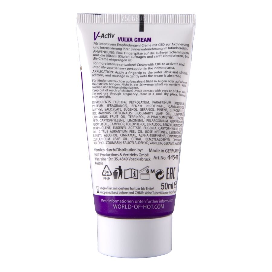 HOT - VULVA CREAM MIT CBD 50ML