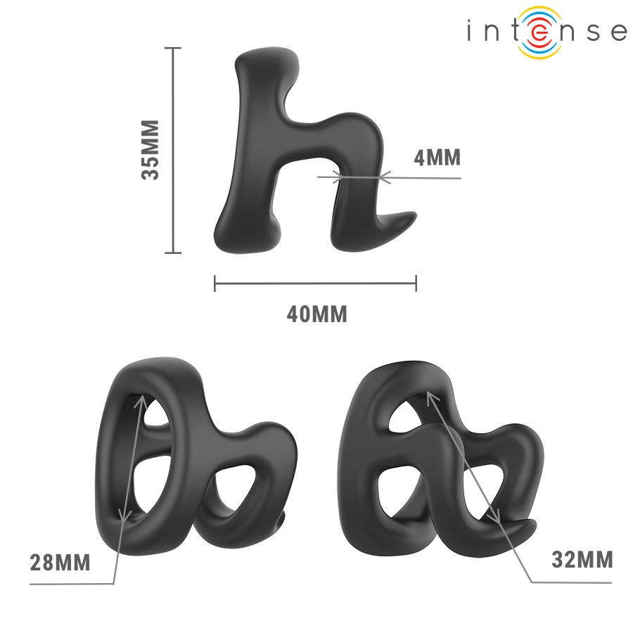 INTENSE - CHARLES ADJUSTABLE PENIS RING MODEL 11