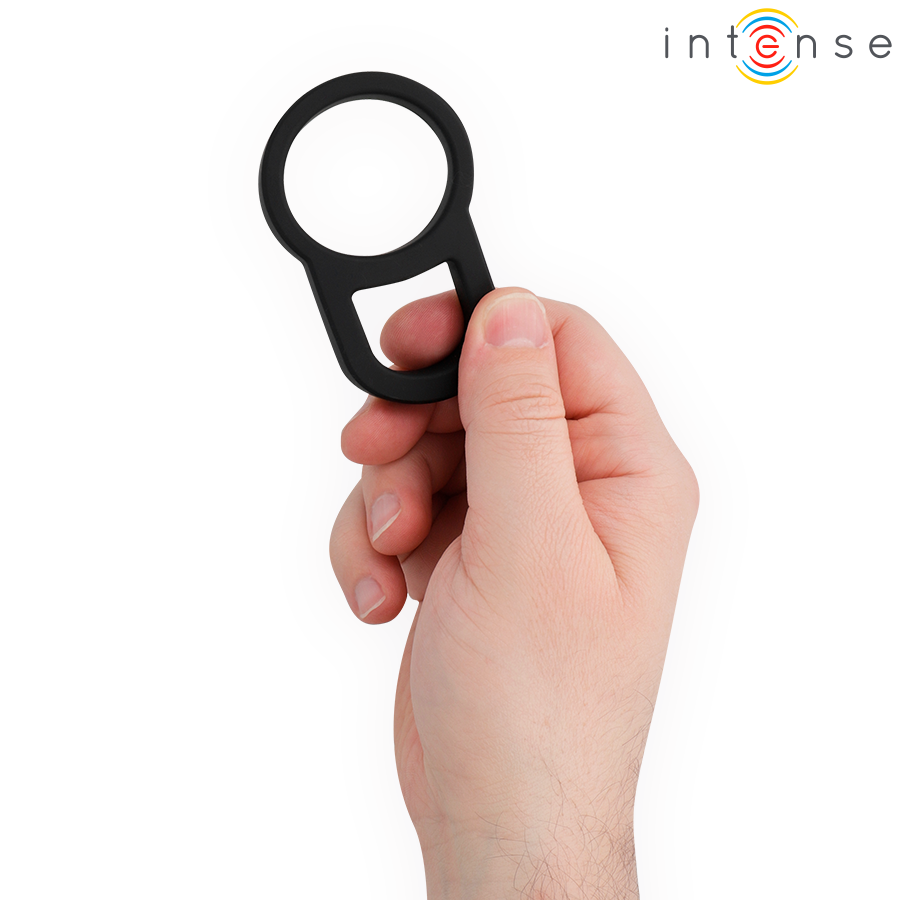 INTENSE - CONLETH ADJUSTABLE DOUBLE PENIS RING MODEL 3